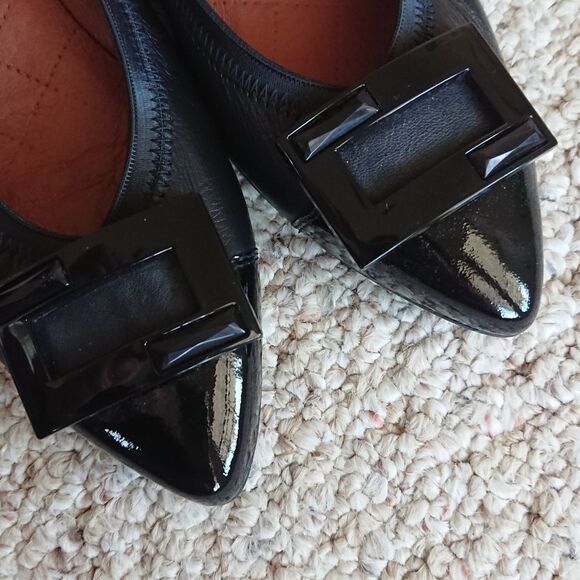 Hispanitas Joy Is A Choice Black Block Heel Point Toe heels Size 38 - Picture 5 of 10